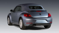 Modrý lak může být vyměněn za bílý, Volkswagen Beetle Denim.
