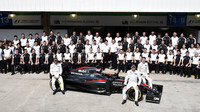 Společná fotografie McLarenu v Brazílii 2015