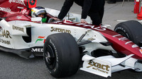 Force India při testech v Jerezu 2007