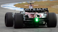 Force India při testech v Jerezu 2007