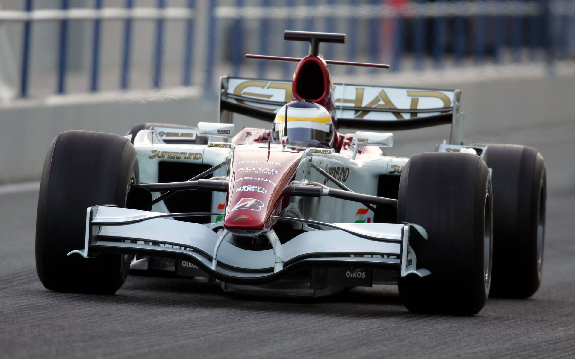 Force India při testech v Jerezu 2007