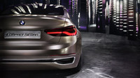 LED diody i v zadních reflektorech, BMW Concept Compact Sedan.