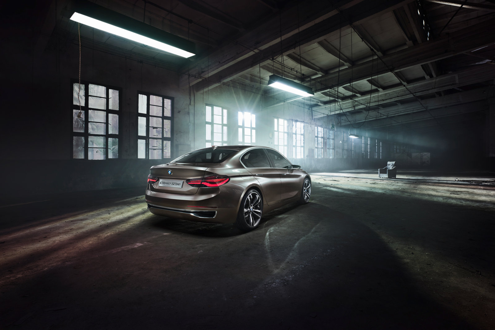 Takto bude vypadat budoucí řada 1 Sedan, BMW Concept Compact Sedan.