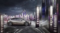 Elegantní profil podtrhují 20palcová kola, BMW Concept Compact Sedan.