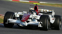 Force India při testu v Barceloně 2007