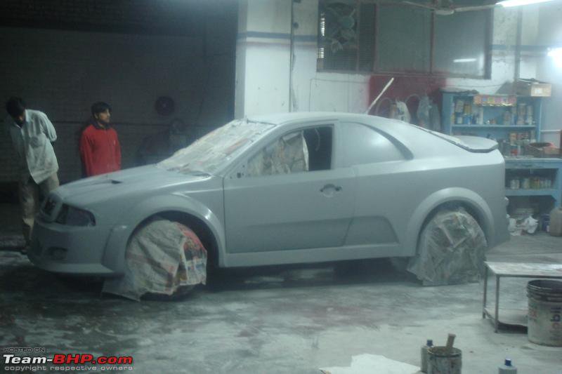 Indové se rozhodli pro matně šedý lak, Škoda Octavia Coupe