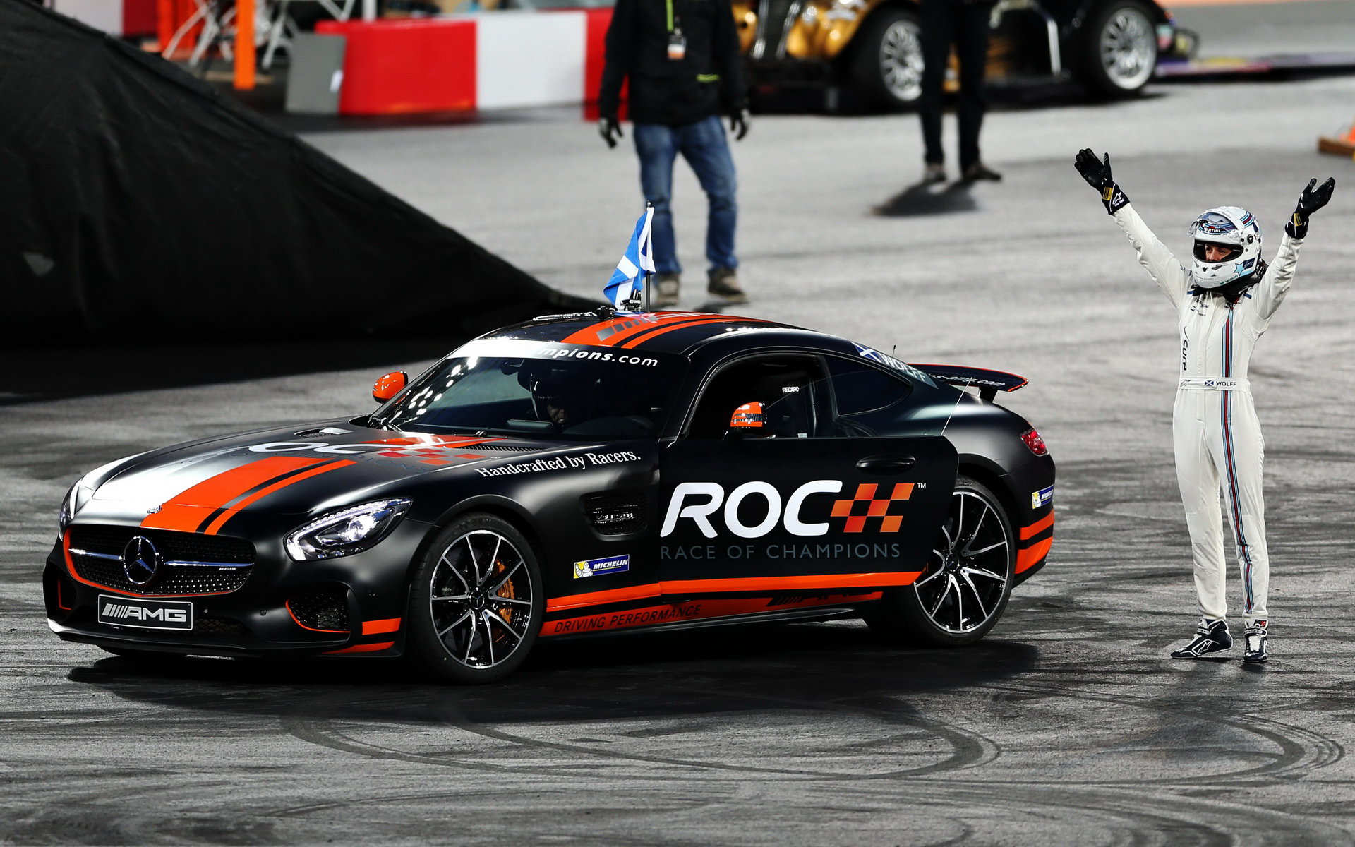 Susie Wolffová na Race of champions