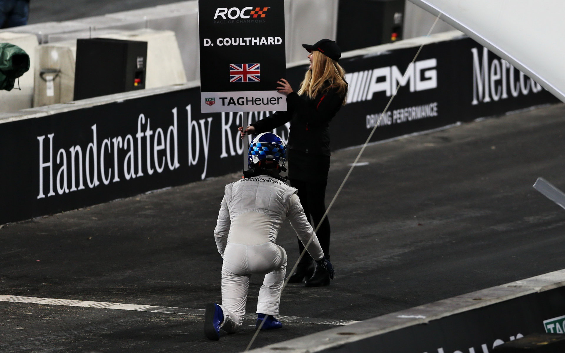 David Coulthard na Race of champions