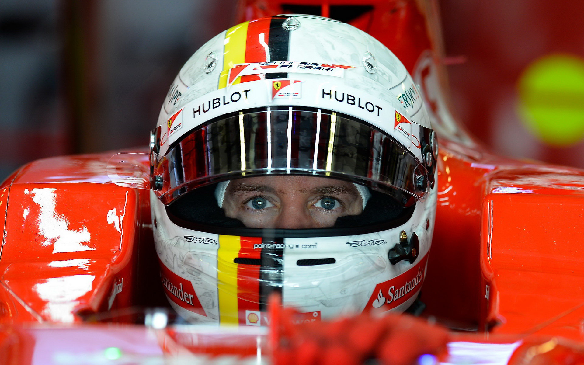 Sebastian Vettel v Abú Zabí
