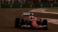 Sebastian Vettel v Abú Zabí