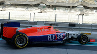 Rio Harjanto při Pirelli testech v Abú Zabí