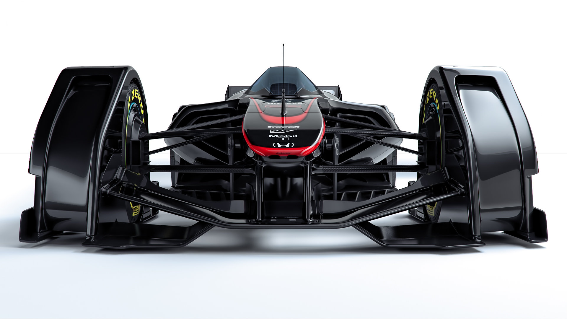 McLaren MP4-X - aktivní aerodynamika s elektronicky ovládanými povrchy