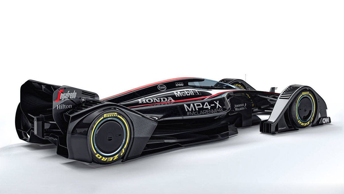 Vize monopostu budoucnosti - McLaren MP4-X