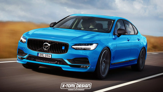 Bude takto vypadat sportovní Volvo S90 Polestar?