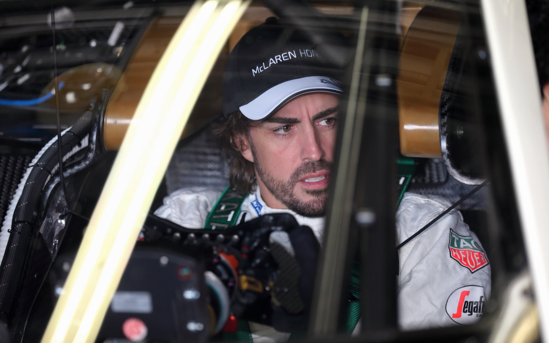 Fernando Alonso při Thanks Day na okruhu Twin Ring Motegi
