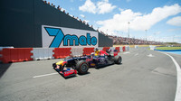 Daniel Ricciardo při roadshow Red Bullu v Perthu
