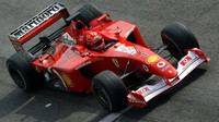 Ferrari při testech v Imole 2002