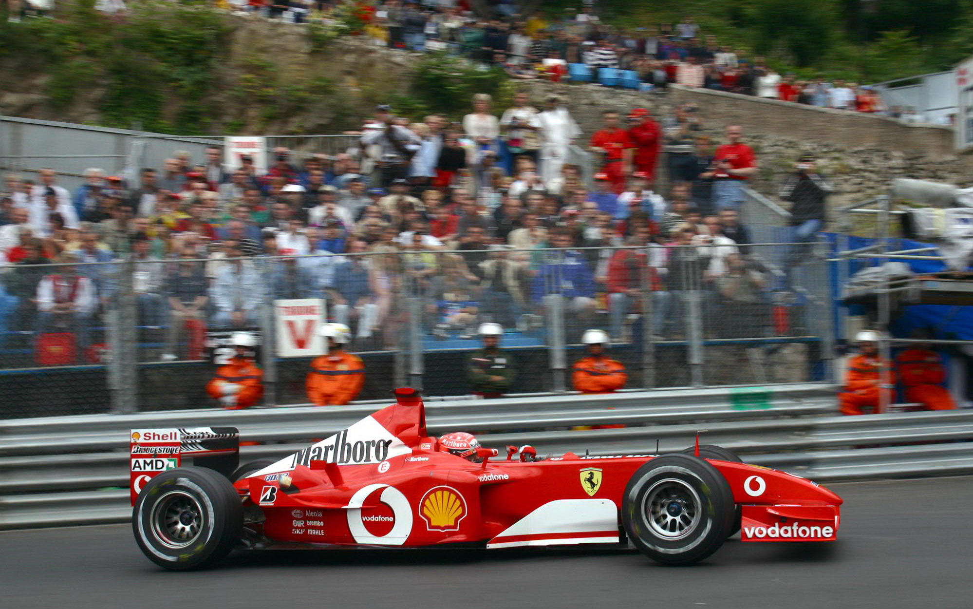 Michael Schumacher ve výjimečném ročníku 2002