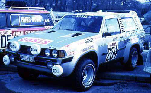 V roce 1980 se off-road neúspěšně zúčastnil Rally Dakar, Sbarro Windhound.