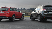 Škoda Octavia Scout a Nissan X-trail