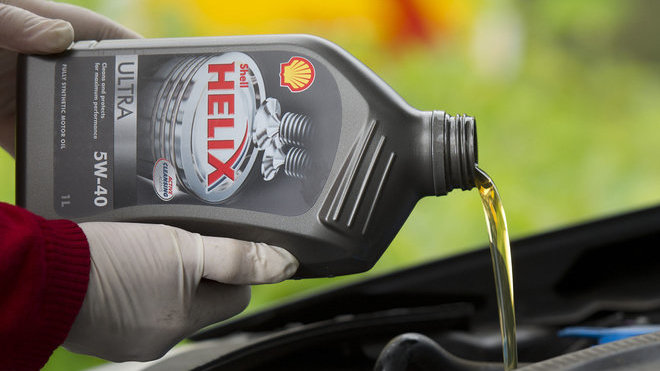 Motorový olej Shell HELIX