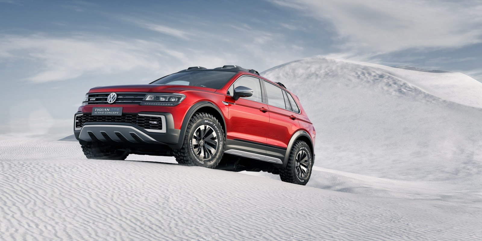 Kombinace ekologie a terénních vlastností, Volkswagen Tiguan GTE Active.