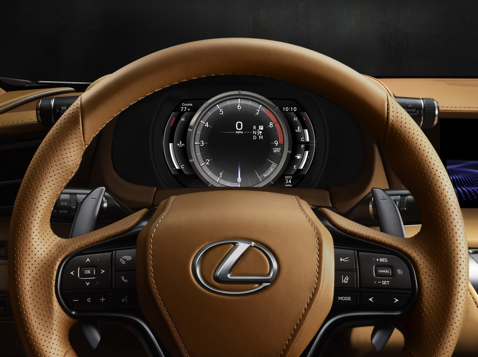 Čtyřmístné kupé Lexus LC 500 se chlubí pohonem zadních kol a atmosférickým osmiválcem.