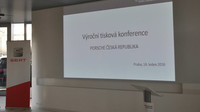 Reportáž z tiskové konference divize Porsche Česká republika
