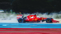 Sebastian Vettel druhý den testů v Paul Ricard 2016
