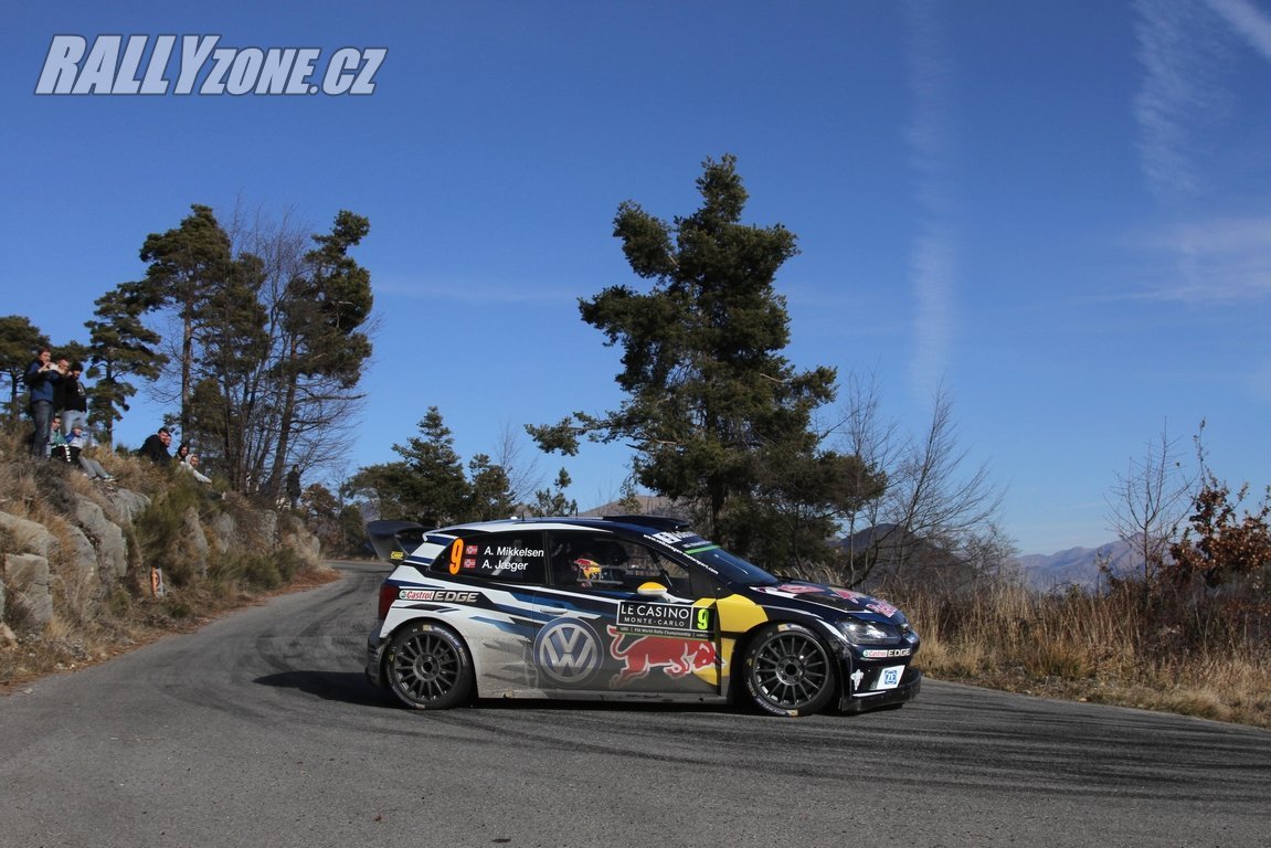 Mikkelsen se na provizorní listině Rally Monte Carlo objevil s vozem R5 - zřejmě neklamný znak krachu všech nadějí na starty Pola R WRC 2017