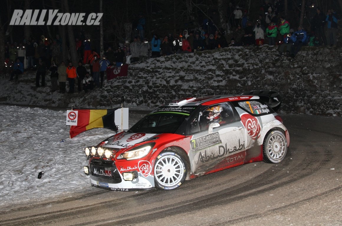 Meeke se chtěl v Monte Carlu 2017 měřit se Sébastienem Ogierem v Polu R WRC, to mu ale nevyjde...