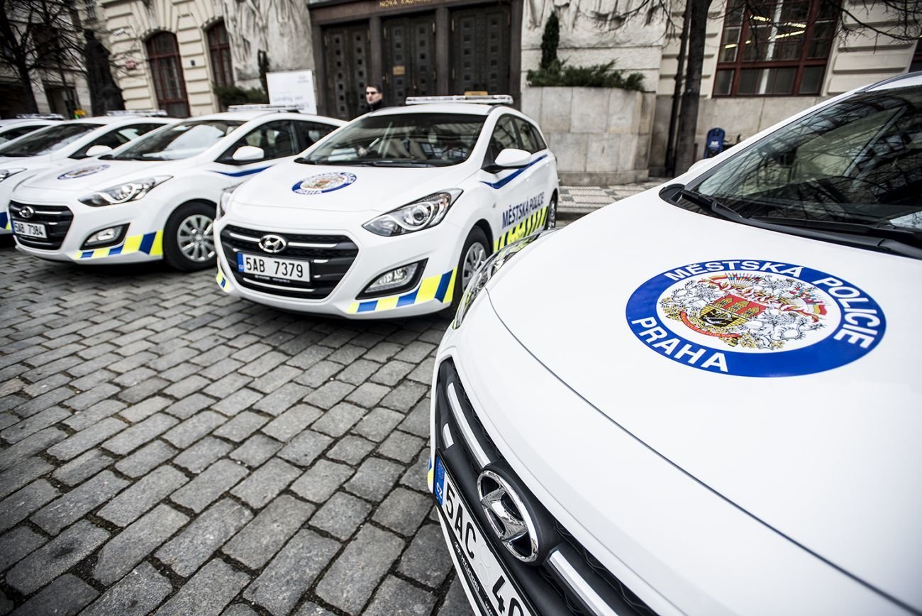 nové policejní vozy Hyundai i30