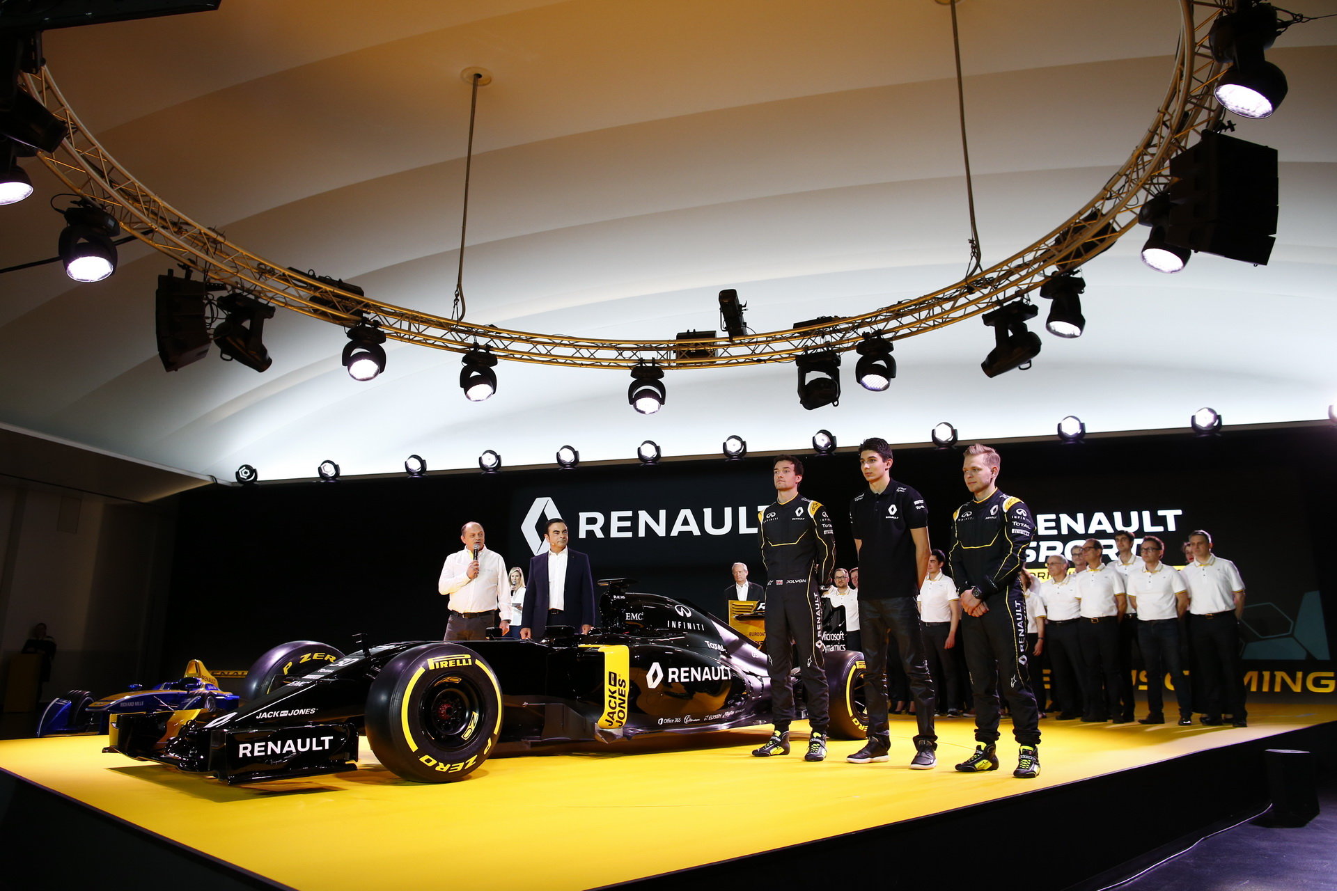 Představení nového vozu Renault RS16