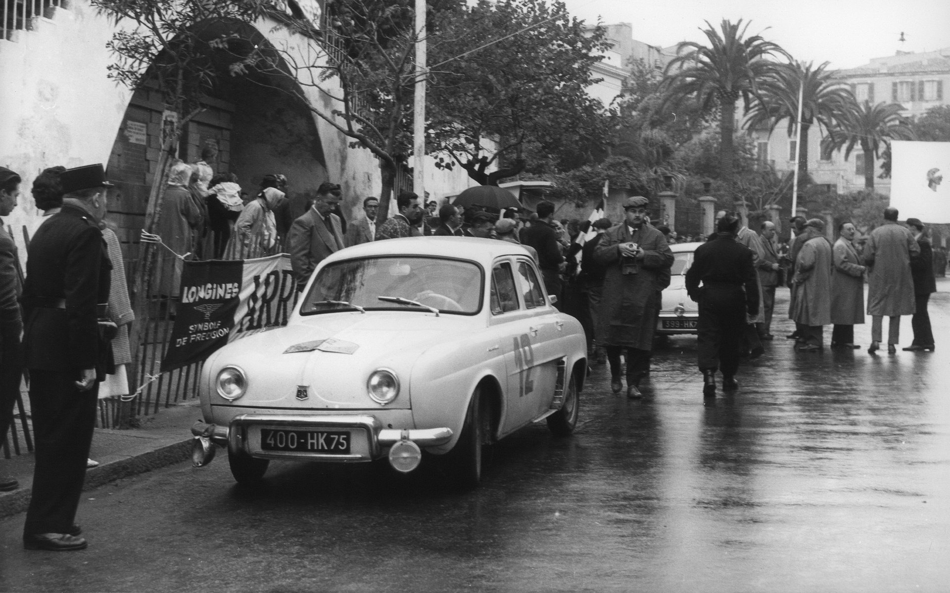 Renault Dauphine na Rallye Monte Carlo