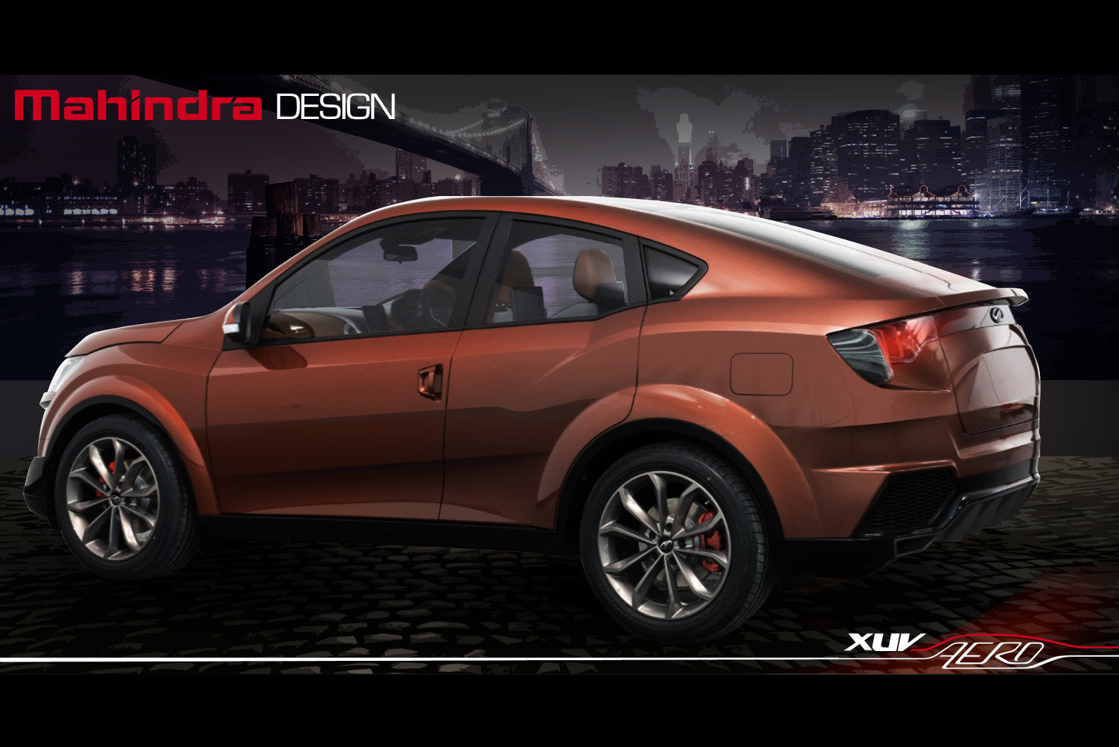 Mahindra připravuje vlastní model typu SUV kupé, jeho předobrazem je koncept XUV Aero.