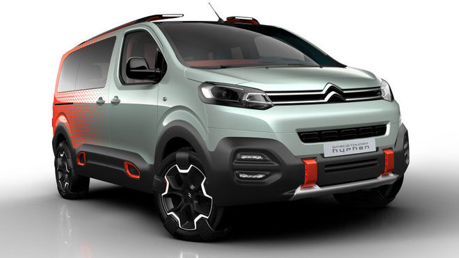 Citroën SpaceTourer Hyphen je výsledkem křížení mezi MPV a SUV.