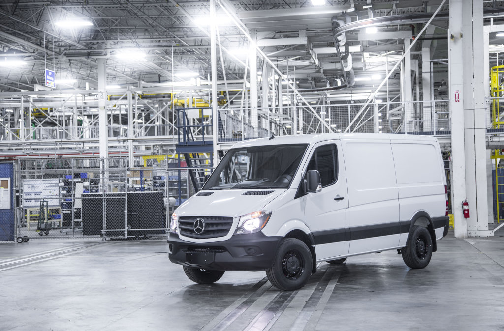 Mercedes-Benz Sprinter Worker je základním, a tedy i nejjednodušším Sprinterem v USA.