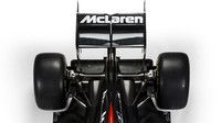 Zadní část vozu McLaren MP4-31 Honda