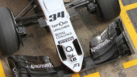 Detail předního křídla vozu Force India VJM09 - Mercedes