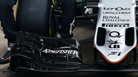 Přední křídlo vozu Force India VJM09 - Mercedes