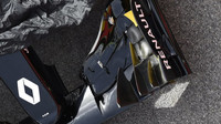 Detail předního křídla vozu Renault