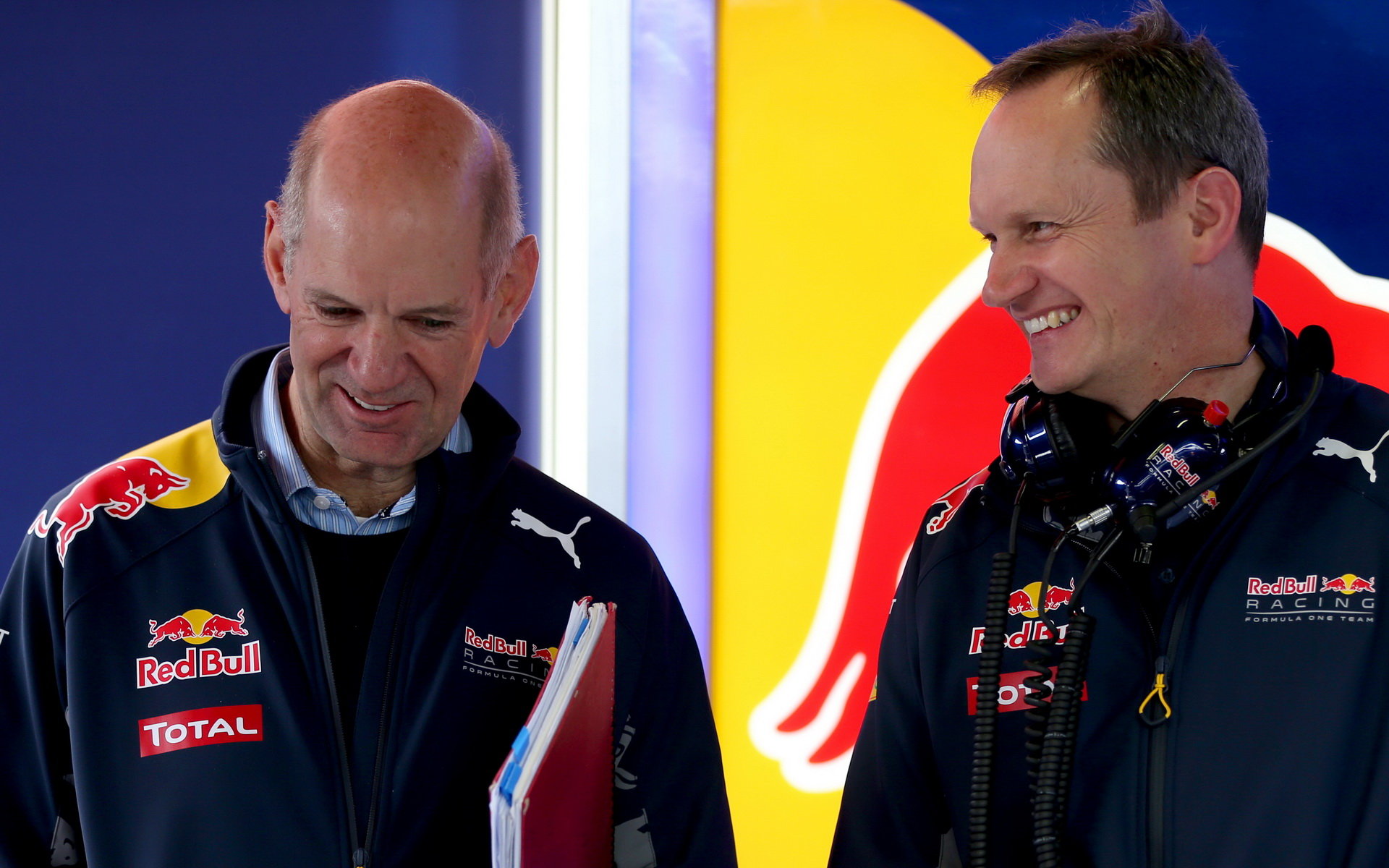 Adrian Newey a Paul Monaghan