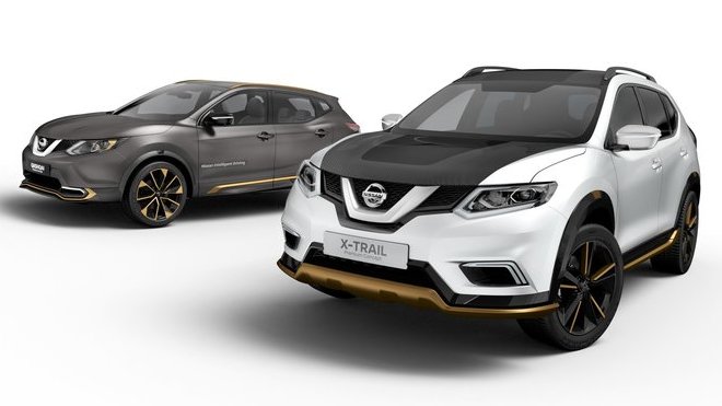 Koncepty Nissan Qashqai a X-Trail Premium chtějí zaujmout novou skupinu zákazníků.
