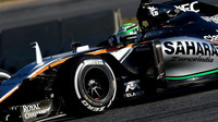 Nico Hülkenberg s novým vozem Force India VJM09 - Mercedes