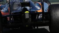 Difuzor a výfuk vozu Force India VJM09 - Mercedes