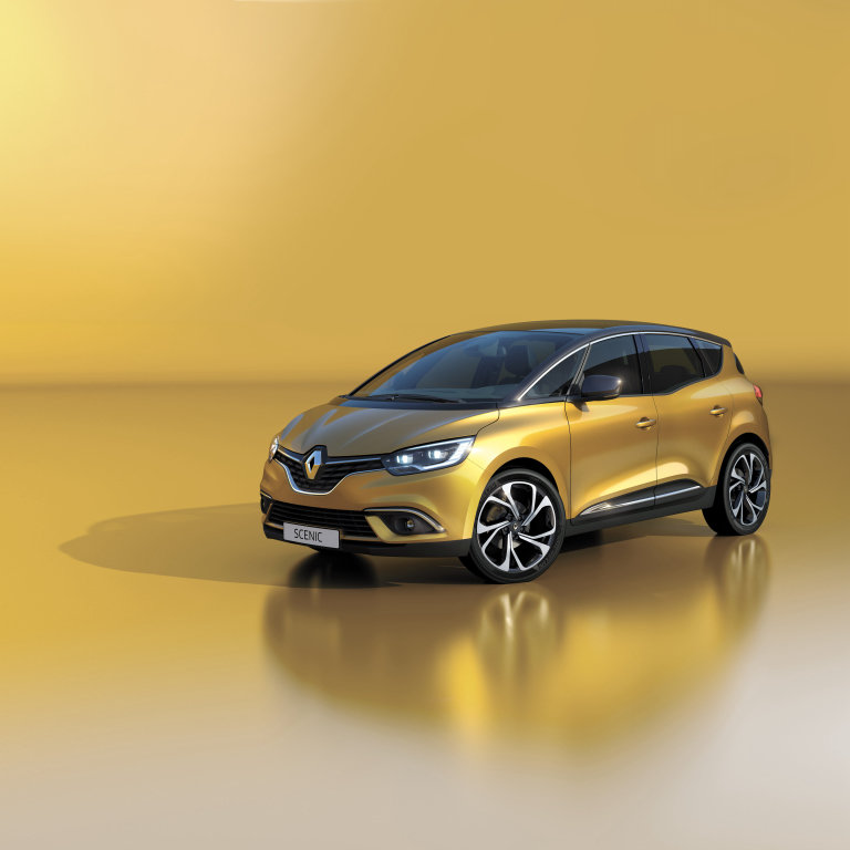 Renault Scénic čtvrté generace mění svou podobu po vzoru Capturu a Espacu.