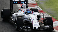 Valtteri Bottas s novým vozem Williams FW38 - Mercedes
