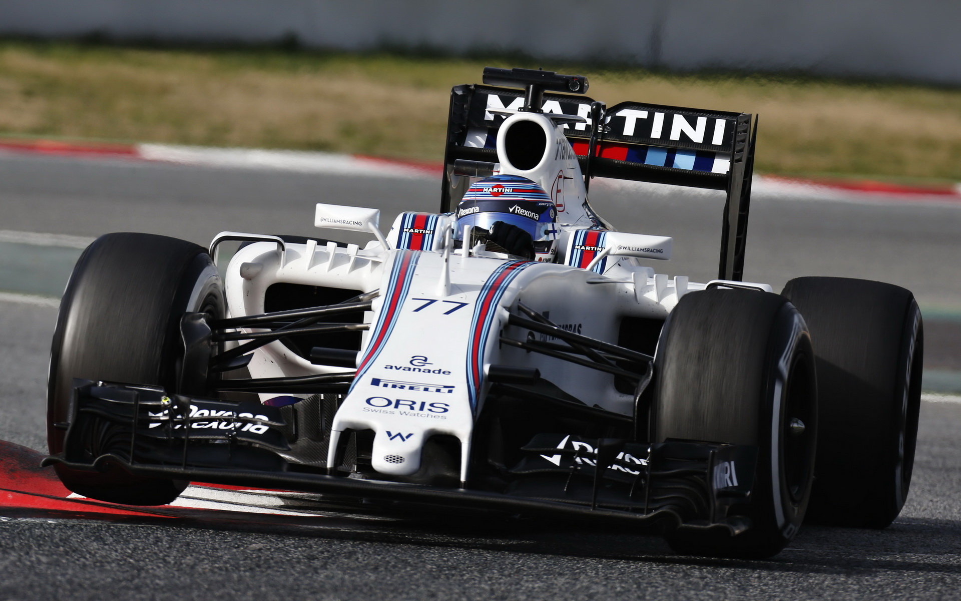 Valtteri Bottas s vozem Williams FW38 - Mercedes