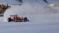 Giancarlo Fisichella řádil v Italském Livignu na sněhu