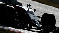 Nico Hülkenberg při posledních předsezónních testech v Barceloně